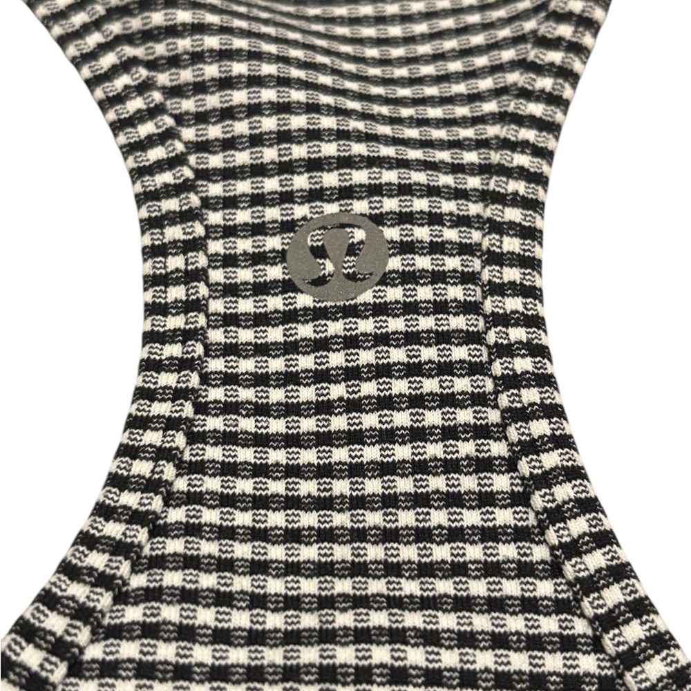 Lululemon Gingham Racerback Tank - Picture 5 of 6